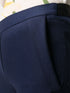 pantalones slim de punto